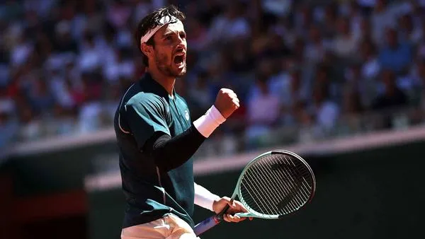 ▲穆塞蒂（Lorenzo Musetti）晉級法網16強。（圖／翻攝自X／ATP）