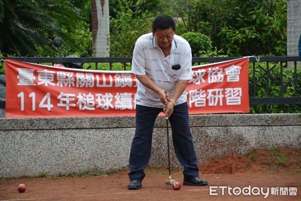 ▲關山鎮槌球協會連假運動不打烊。（圖／記者楊晨東翻攝）