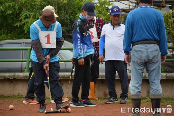 ▲關山鎮槌球協會連假運動不打烊。（圖／記者楊晨東翻攝）