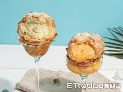 beard papa's2款新泡芙6月限定吃