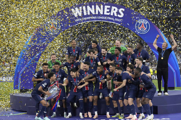 ▲PSG奪下2025賽季歐冠冠軍。（圖／達志影像／美聯社）