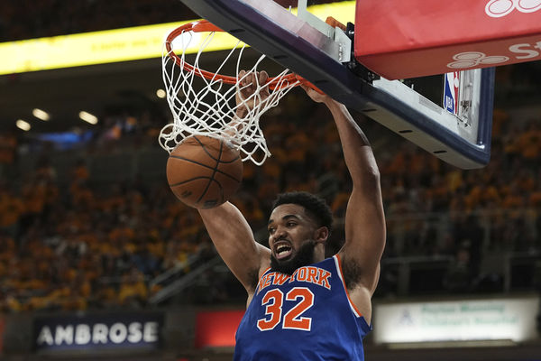 ▲溜馬西亞卡姆、哈利伯頓，尼克布朗森、唐斯。（圖／達志影像／美聯社）