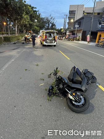 ▲▼樹科大車禍             。（圖／記者吳世龍翻攝）