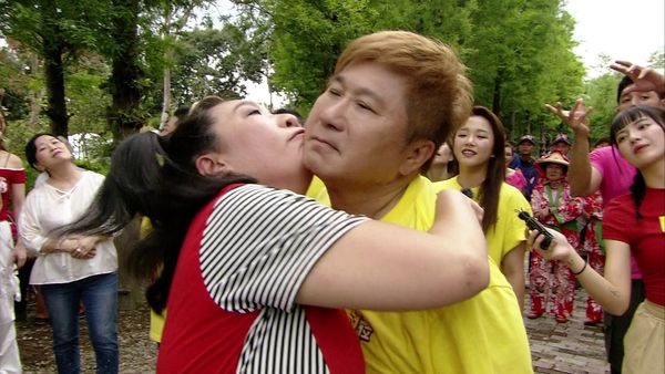 ▲▼胡瓜歡慶生日，如花罕見現身。（圖／民視提供）