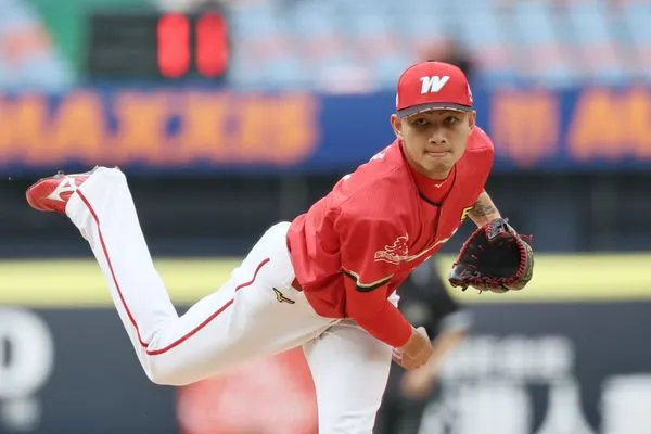 ▲味全龍隊投手徐若熙。（圖／味全龍隊提供）