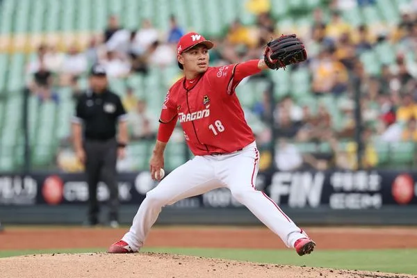 ▲味全龍隊投手徐若熙。（圖／味全龍隊提供）