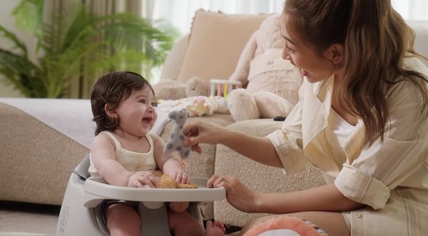 ▲▼鬼鬼突曬混血女娃影片，掀起網友討論 。（圖／翻攝自Facebook／吳映潔 Gemma Wu ）