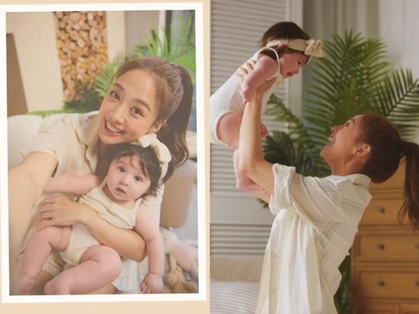 ▲▼鬼鬼突曬混血女娃影片，掀起網友討論 。（圖／翻攝自Facebook／吳映潔 Gemma Wu ）