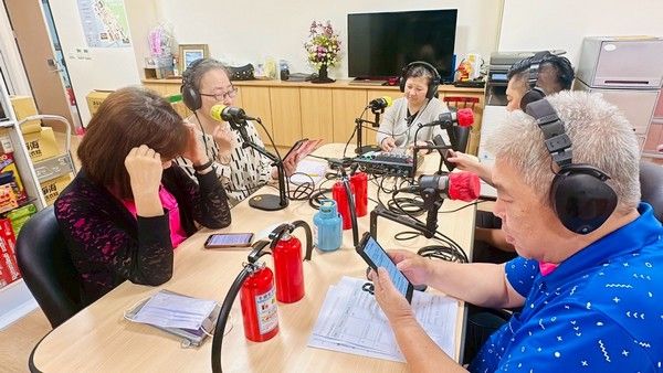 ▲桃園防災士協會與大有里打造防災Podcast