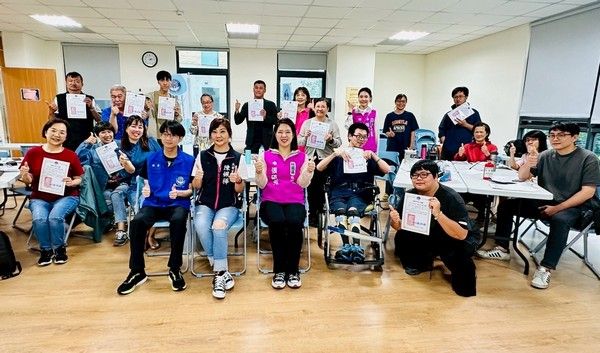 ▲桃園防災士協會與大有里打造防災Podcast