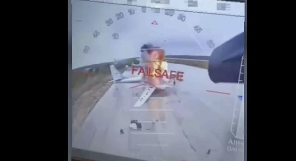 ▲▼烏克蘭無人機襲擊俄羅斯多座空軍基地。（圖／達志影像／美聯社）