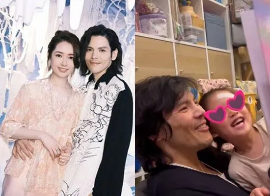 ▲向佐郭碧婷女兒首曝光。（圖／翻攝自向佐微博）