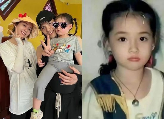 ▲向佐郭碧婷女兒首曝光。（圖／翻攝自向佐微博）