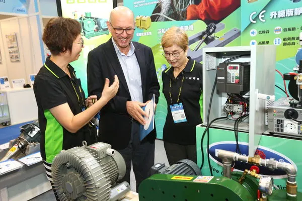 ▲2025年「台灣國際水週」邀請美商Xylem及NSF、法商SUEZ及Veolia、丹麥商AVK、韓商BLUESEN、日商TSURUMI等國際大廠同臺，展出最新解渴方案，緊握全球市場商機。(圖／貿協提供)