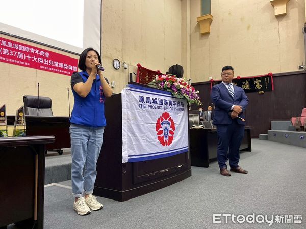 ▲台南市十大傑出兒童頒獎典禮於5月29日舉行，孩子們展現多元才華，獲得現場熱烈掌聲。（記者林東良翻攝，下同）
