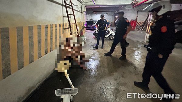 ▲通緝犯違停拒檢！基隆毒犯揮電扇襲警。（圖／記者郭世賢翻攝）