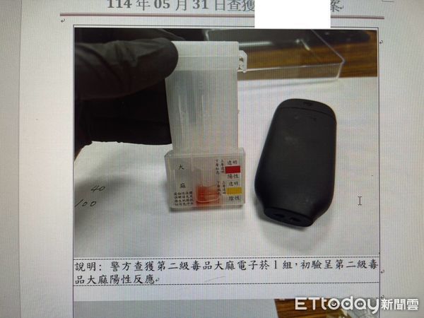▲大安警方逮捕涉疑販毒、毒駕的石男並起獲大麻等毒品。（圖／記者張君豪翻攝）