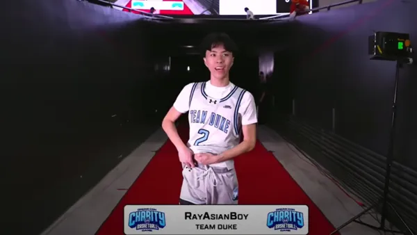 ▲Ray在慈善籃球賽中表現驚人。（圖／翻攝自YouTube／RayAsianBoy Live）