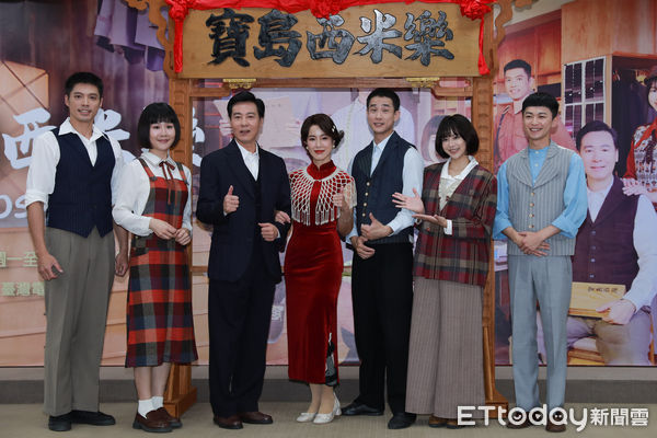 ▲▼《寶島西米樂》首映記者-王盈凱、何宜珊、尹昭德、黃瑄、盧彥澤、蔡祥、陳玹宇。（圖／記者周宸亘攝）
