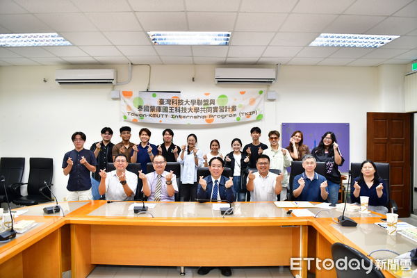 ▲泰國蒙庫國王科技大學學生屏科大實習深化產學交流             。（圖／屏科大提供）