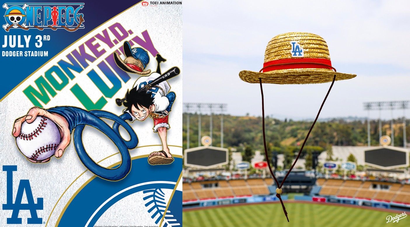 ▲▼航海王。（圖／翻攝自@Dodgers）