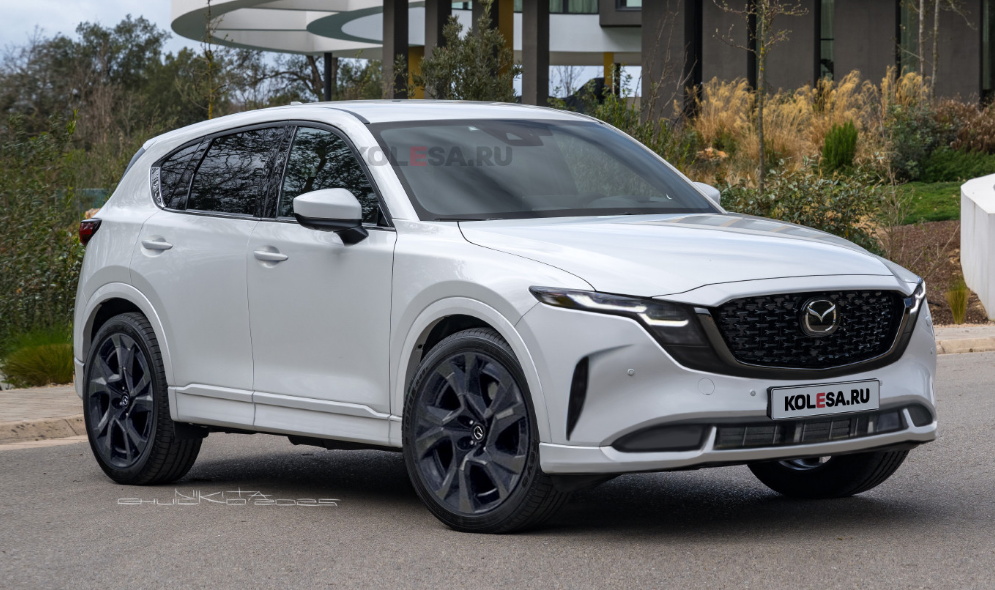 ▲下一代Mazda CX-5即將登場！屆時將與RAV4有不少關聯。（預想圖／翻攝自X社群@kolesa）