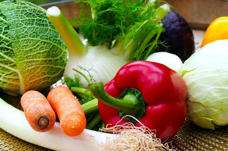 ▲蔬果,蔬菜,甜椒,紅蘿蔔,高麗菜。（圖／PIXABAY）