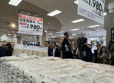 日政府「大量釋米」卻賣不完! 東京大型商場:不再補貨