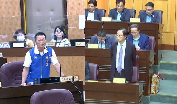 ▲桃園市議員吳進昌爭取捷運青線延伸草漯區