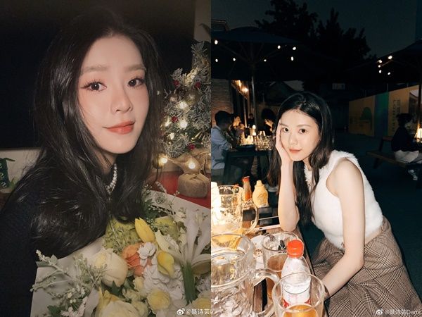 ▲▼女星拿「陸胚胎蛋」給爸媽吃　黃捷：防檢署正在調查。（圖／翻攝聶詩芸Demi微博˙）