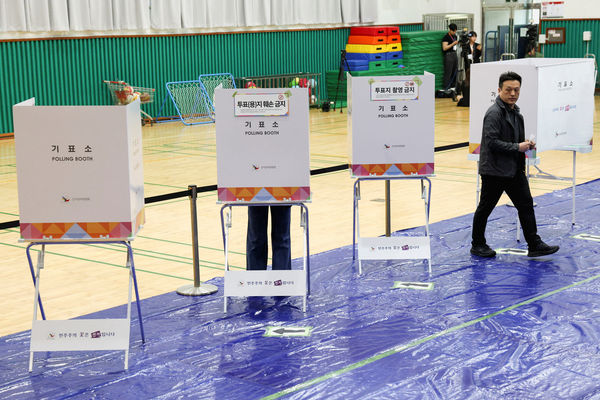 ▲▼南韓總統大選登場。（圖／路透）