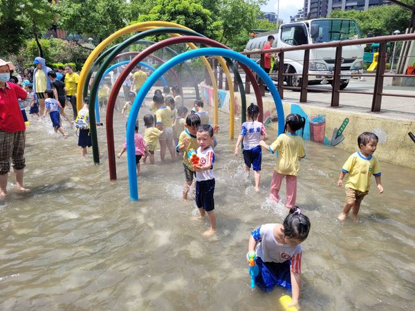 ▲新北4處水樂園已完成整備作業，將於6月14日開放使用。（圖／高灘處提供）