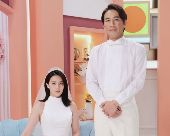 ▲傅子純在《好運來》即將與顏曉筠舉辦婚禮，卻殺出程咬金勇兔。（圖／民視提供）