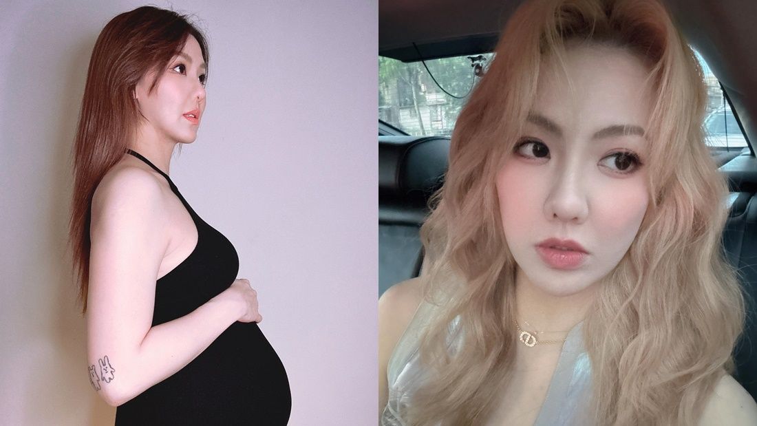 ▲▼劉雨柔曝孕晚期不安。（圖／翻攝自Instagram／lyvonne0526）