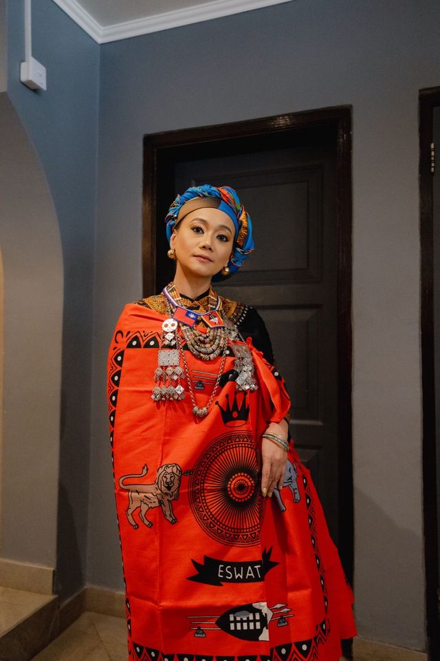 ▲▼阿爆率領那屋瓦少女組登非洲史瓦帝尼灌木之火音樂節。（圖／Nanguaq那屋瓦提供）