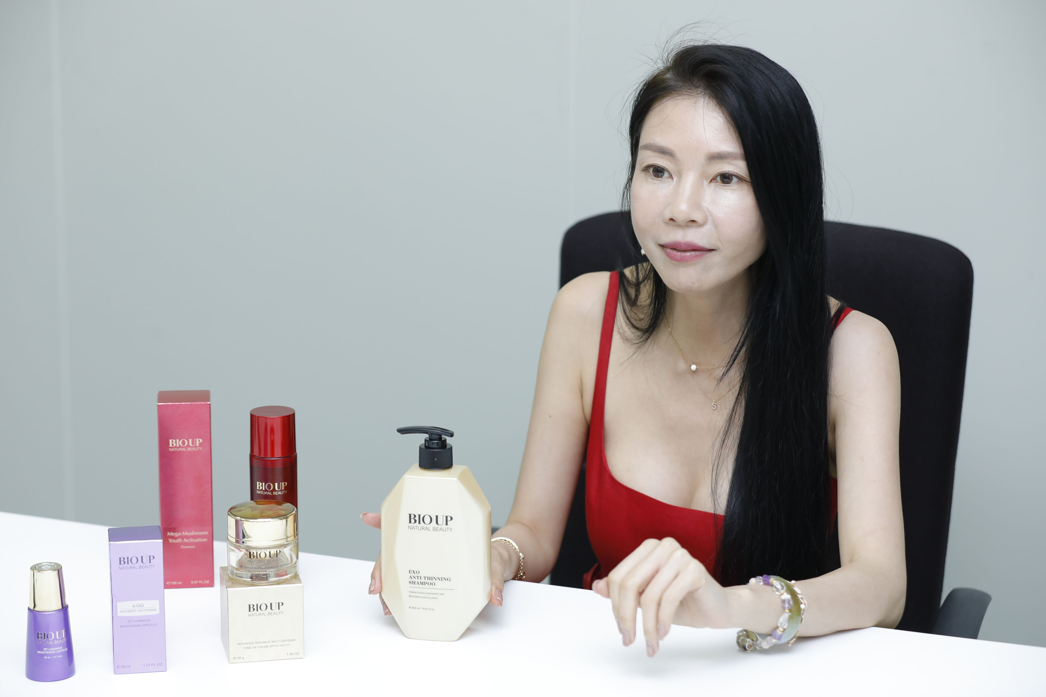 ▲▼東森自然美今日與日本丸善製藥、亨元股份有限公司簽約，未來將在育髮技術上深度合作。（圖／記者湯興漢攝）