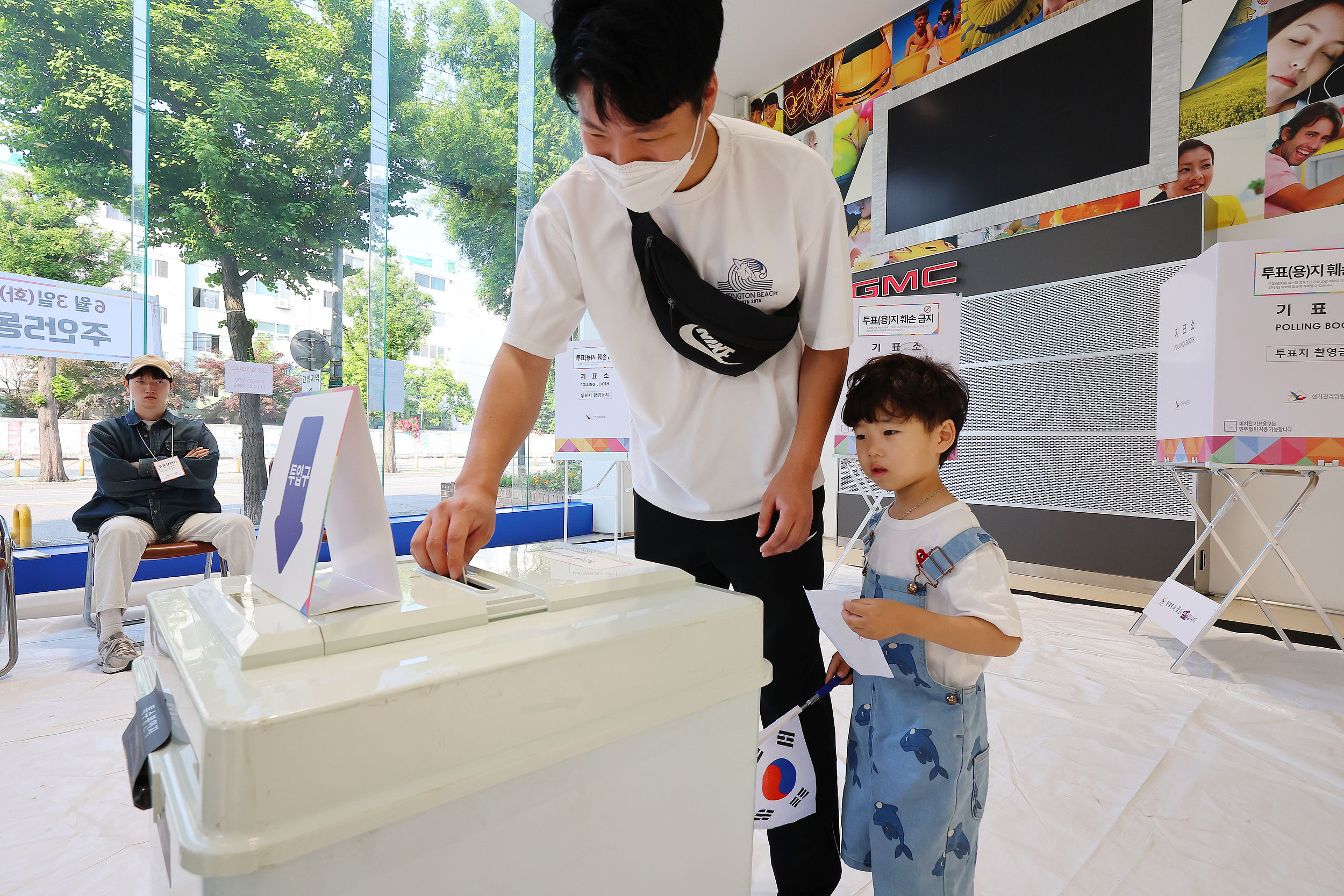 ▲▼南韓3日實施總統大選，仁川投票所意外頻傳。（圖／VCG）