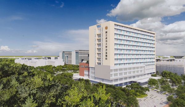 ▲▼工程會勘查沙崙醫院設計成果，期許工程如質如期進行，讓南台灣智慧醫療邁入新里程。（圖／工程會提供）