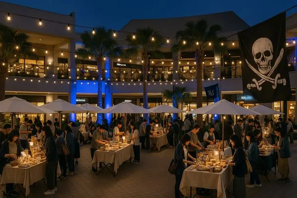 ▲MITSUI OUTLET PARK林口店首次推出「黑潮海盜村」，將於6月17日見客，台中港店濱海搖滾音樂祭資料照。（圖／業者提供）