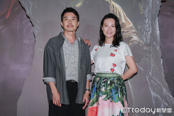 ▲▼《山忌 黃衣小飛俠》電影首映會-陳如山、陳孝萱。（圖／記者周宸亘攝）