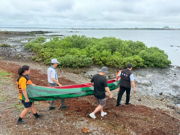 ▲澎湖五德國小「西瓜號」啟航。（圖／記者郭世賢翻攝）