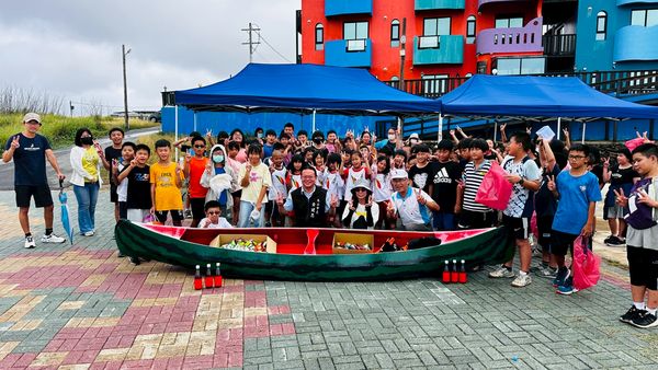 ▲澎湖五德國小「西瓜號」啟航。（圖／記者郭世賢翻攝）