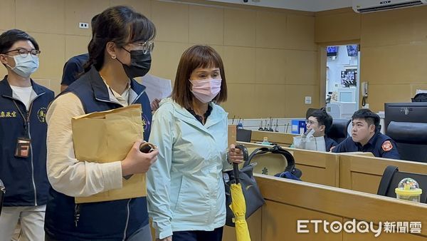 ▲陳歐珀的妻子徐慧諭遭移送北檢。（圖／記者劉昌松攝）