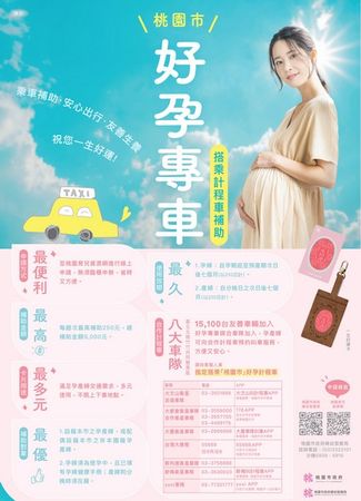 ▲桃園好孕專車再升級
