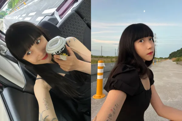 外送用▲▼NanaQ客製刺青「遭刺青師複製」揭對比圖。（圖／翻攝自Instagram／nanaq1111）