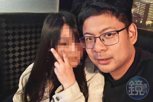 喬天鼎交往期間不只買春，還常常和多名女性約會。（讀者提供）