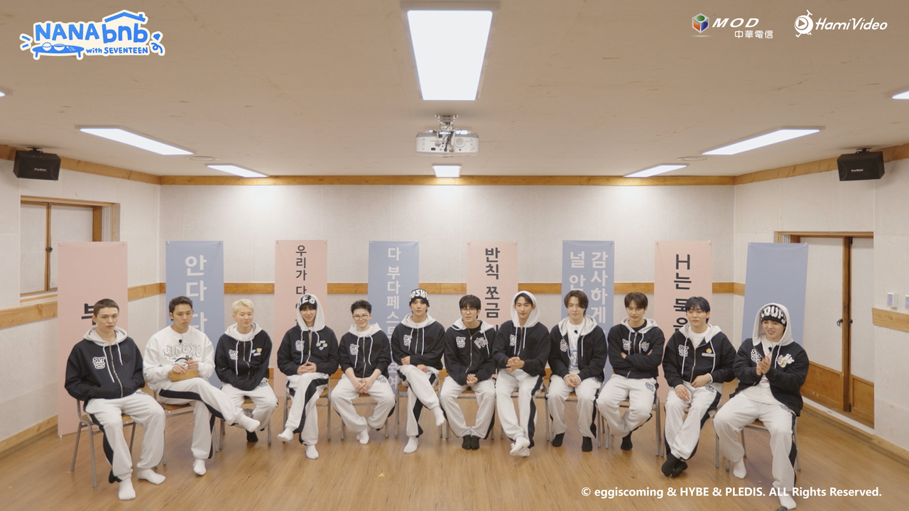 ▲▼韓綜《NANA bnb with SEVENTEEN》。（圖／Hami Video提供）