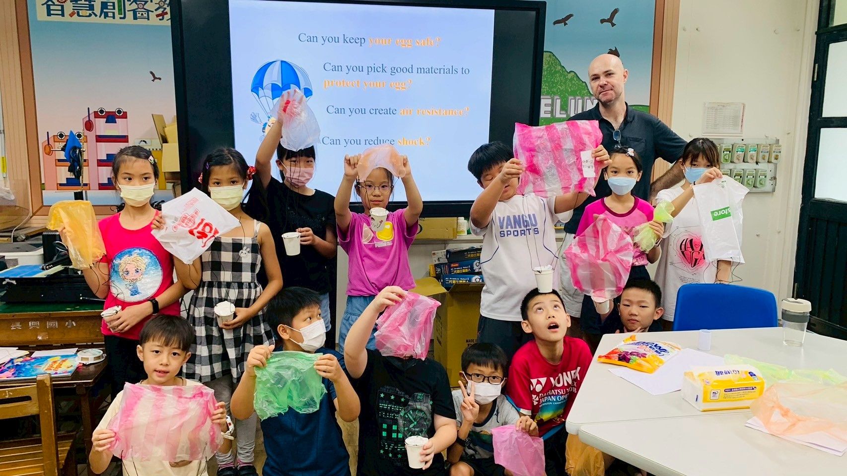 ▲基隆暑假營隊開跑。（圖／記者郭世賢翻攝）