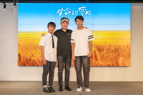 ▲孫鵬出席《生命的麥田》首映記者會。（圖／大愛電視提供）