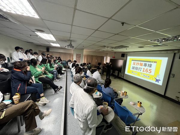 ▲▼   北投分局榮總宣導          。（圖／記者黃宥寧翻攝）